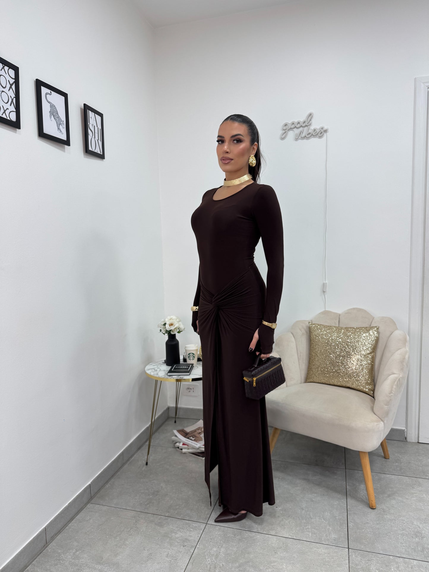 Cordset Sofia Marrone