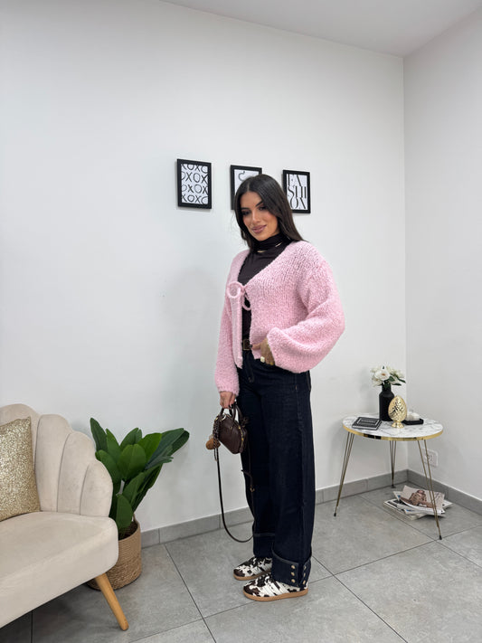 Cardigan Cute Rosa