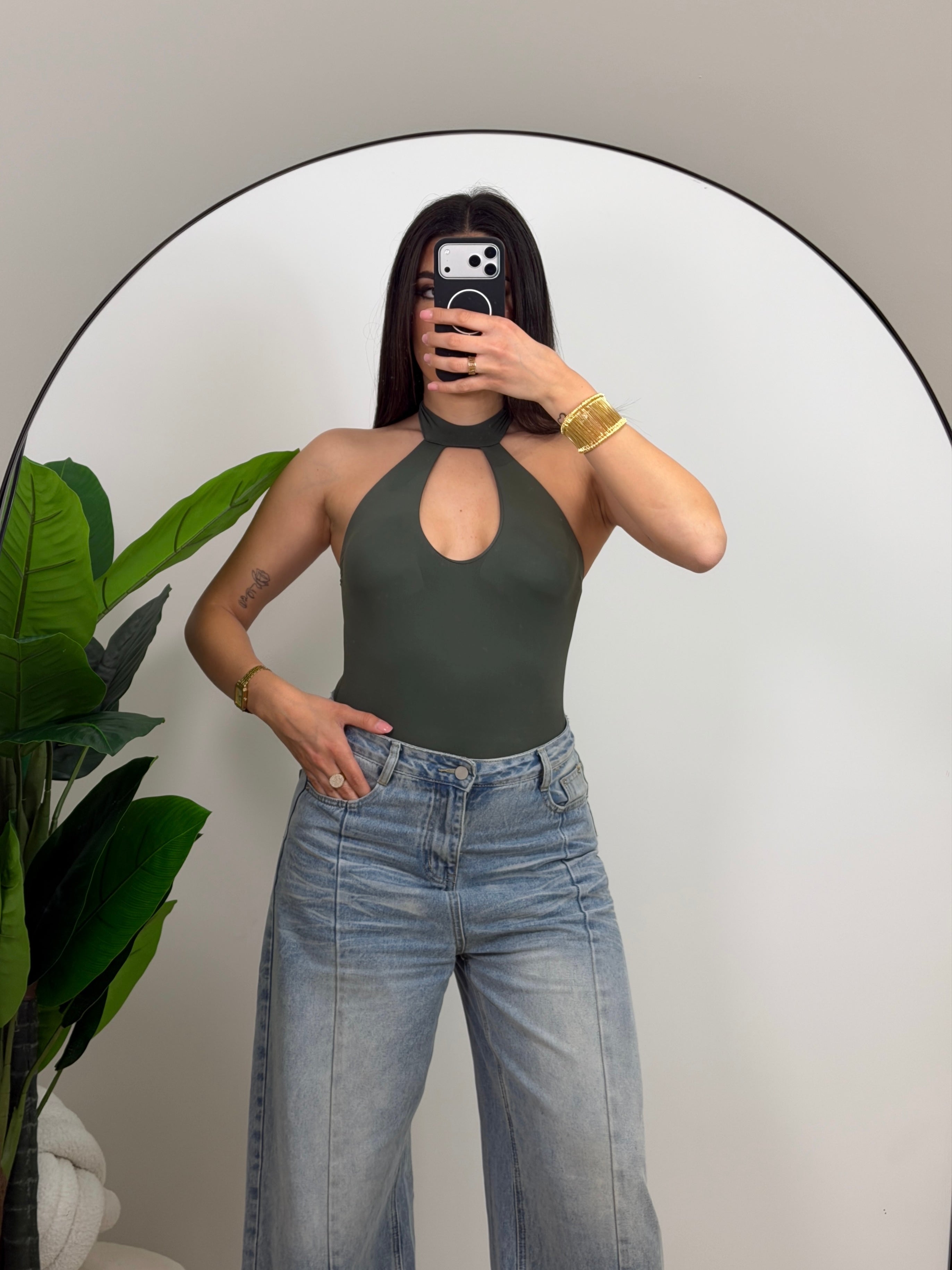 Body Paloma Verde Militare