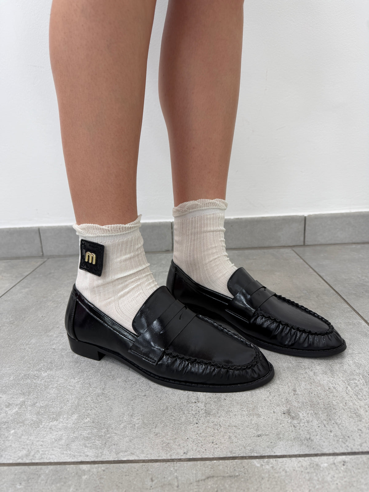 Calzini Tulle Panna