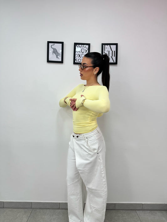 Maglia Back Gialla