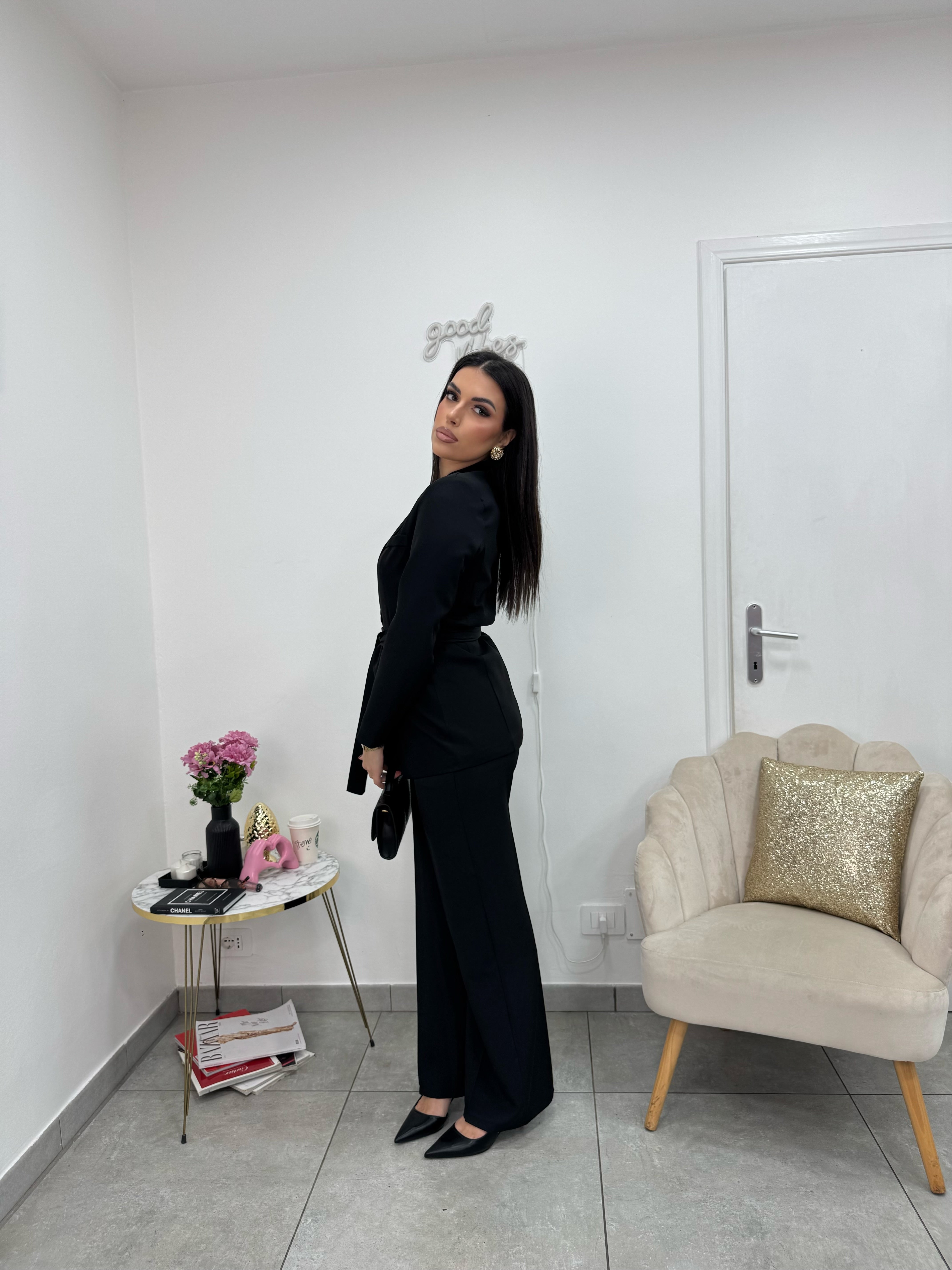 Pantalone femme Nero