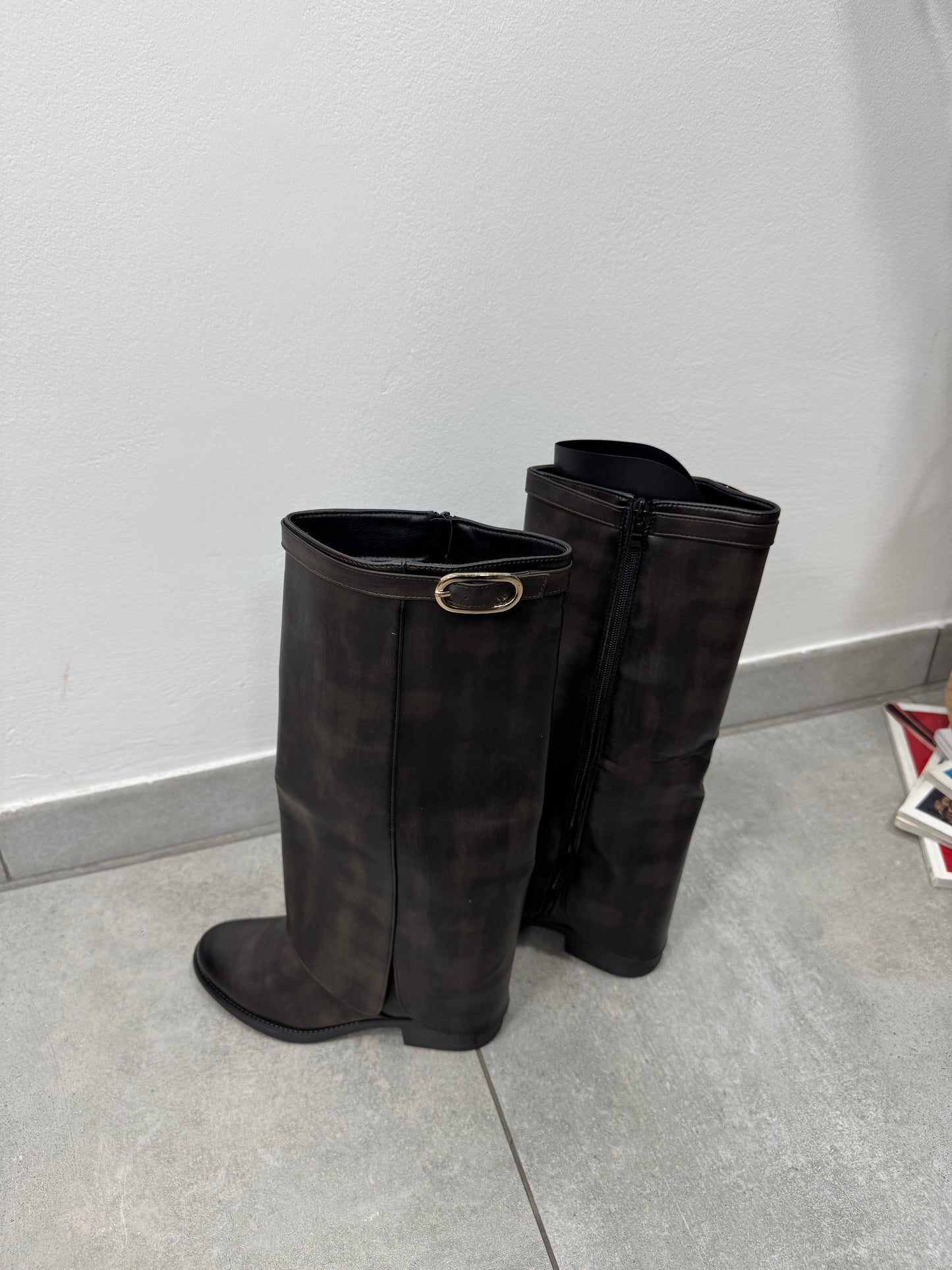 Stivali Horsewoman Marrone