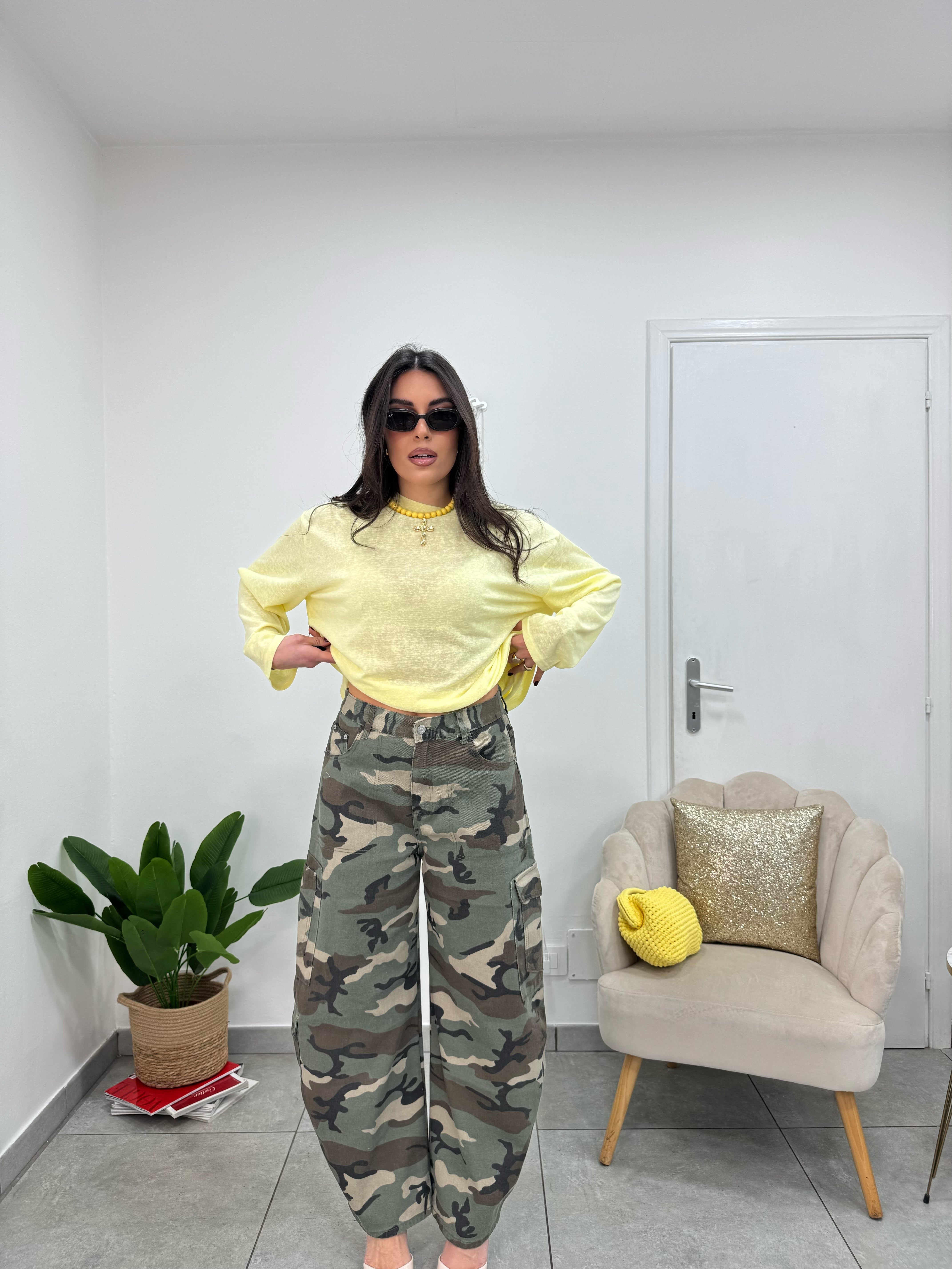 Jeans Balloon Military