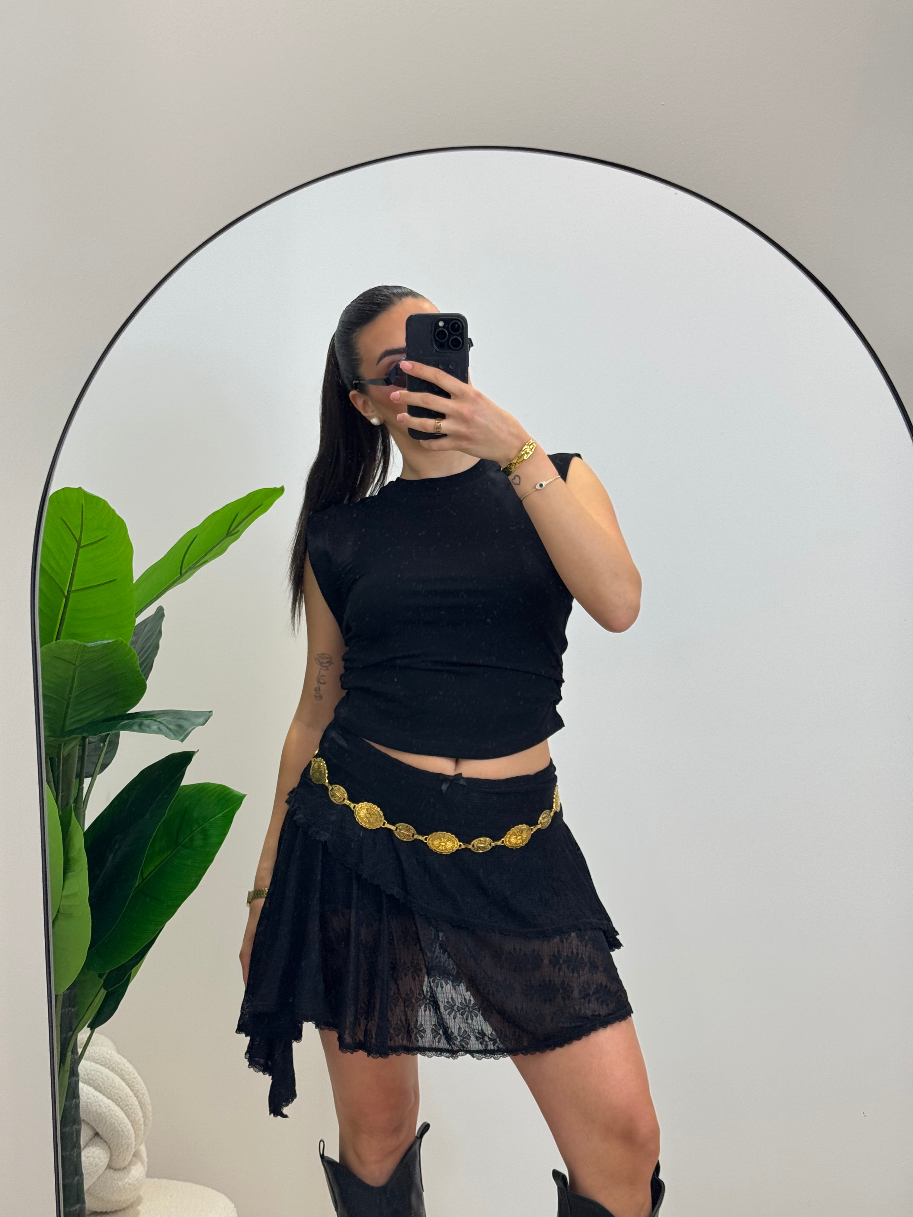 Top Basic Girl Nero