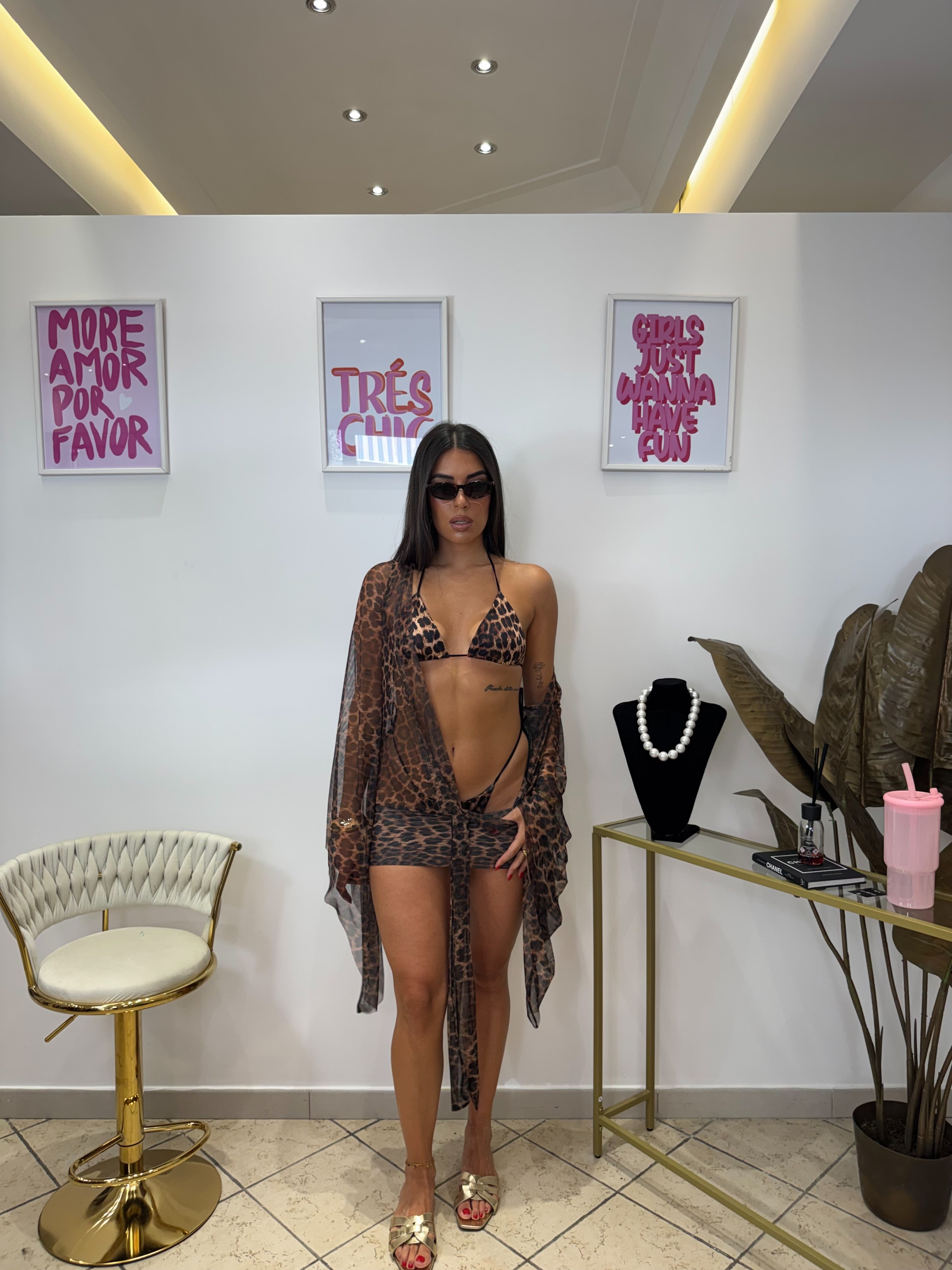 Cordset Bikini Leopard