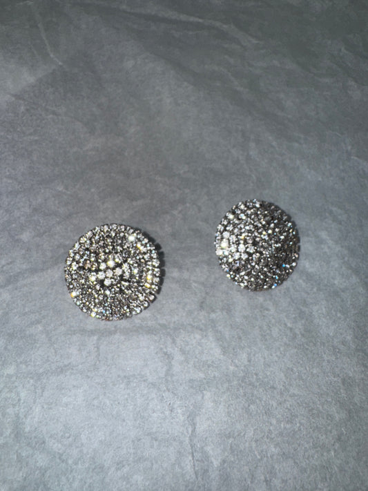 Orecchini Bottone Silver