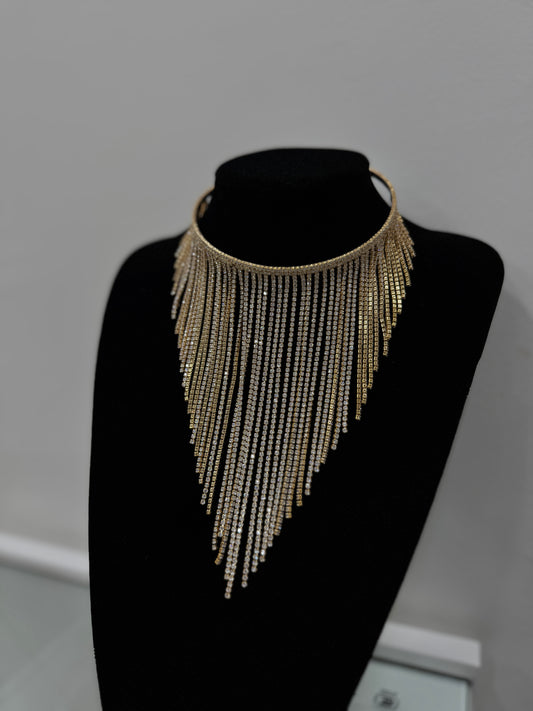 Collana Waterfall Gold