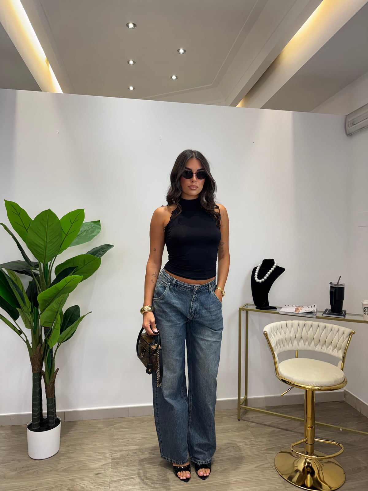 Top Melany Nero