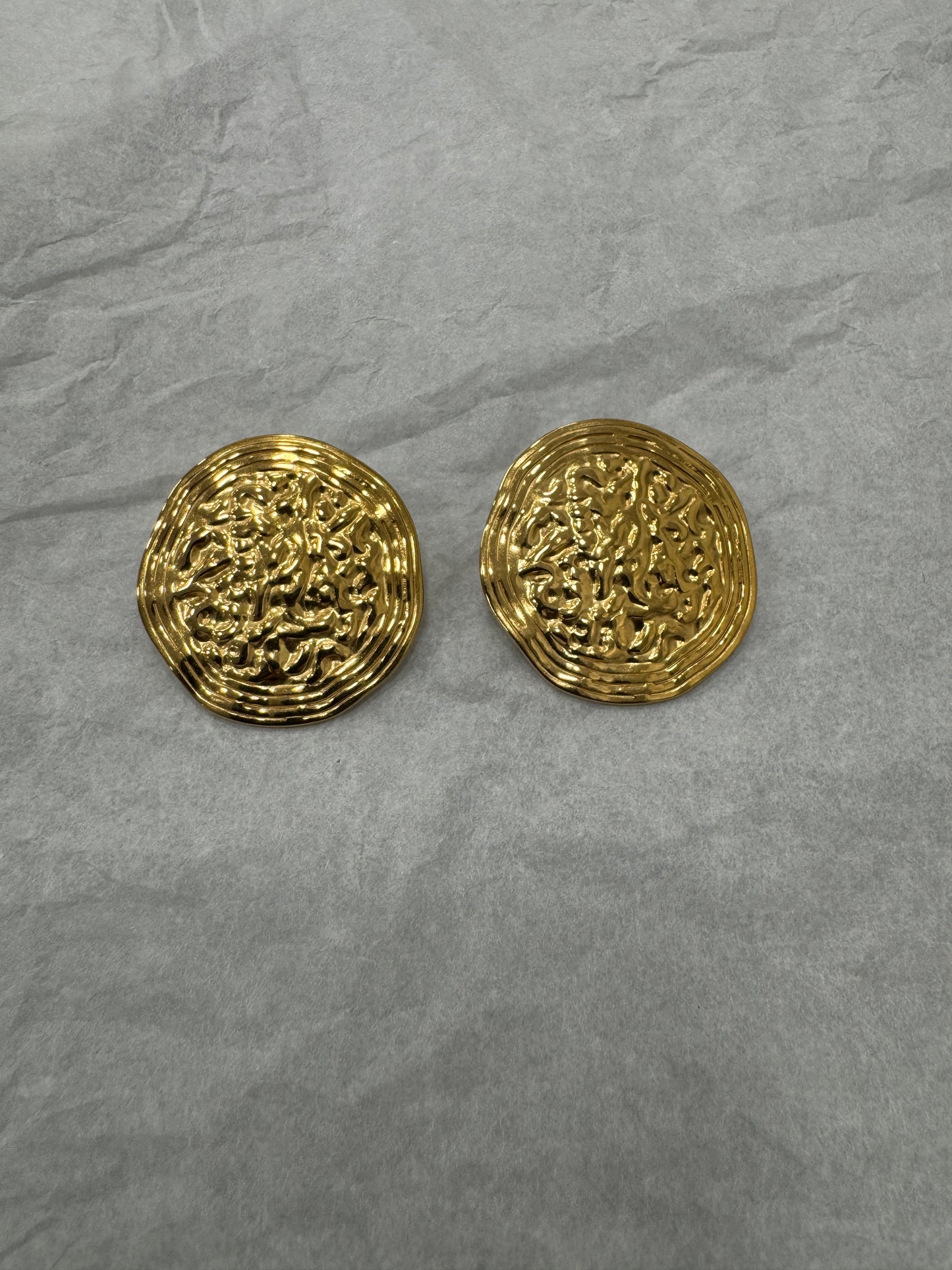 Orecchini Bottone Gold