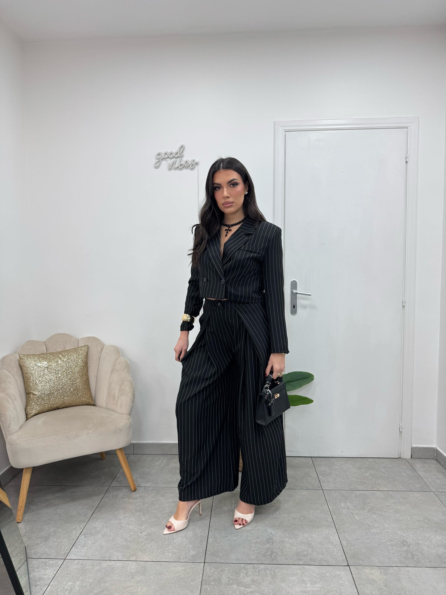 Pantalone Gessy Nero