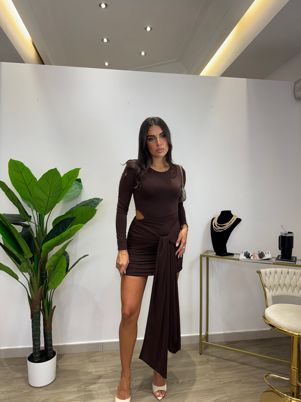 Abito Ludovica Marrone