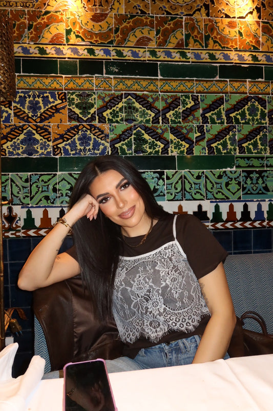 T-Shirt Iconic Marrone