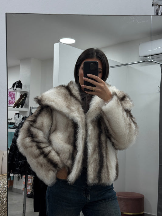 Ecopelliccia Piccadilly Beige