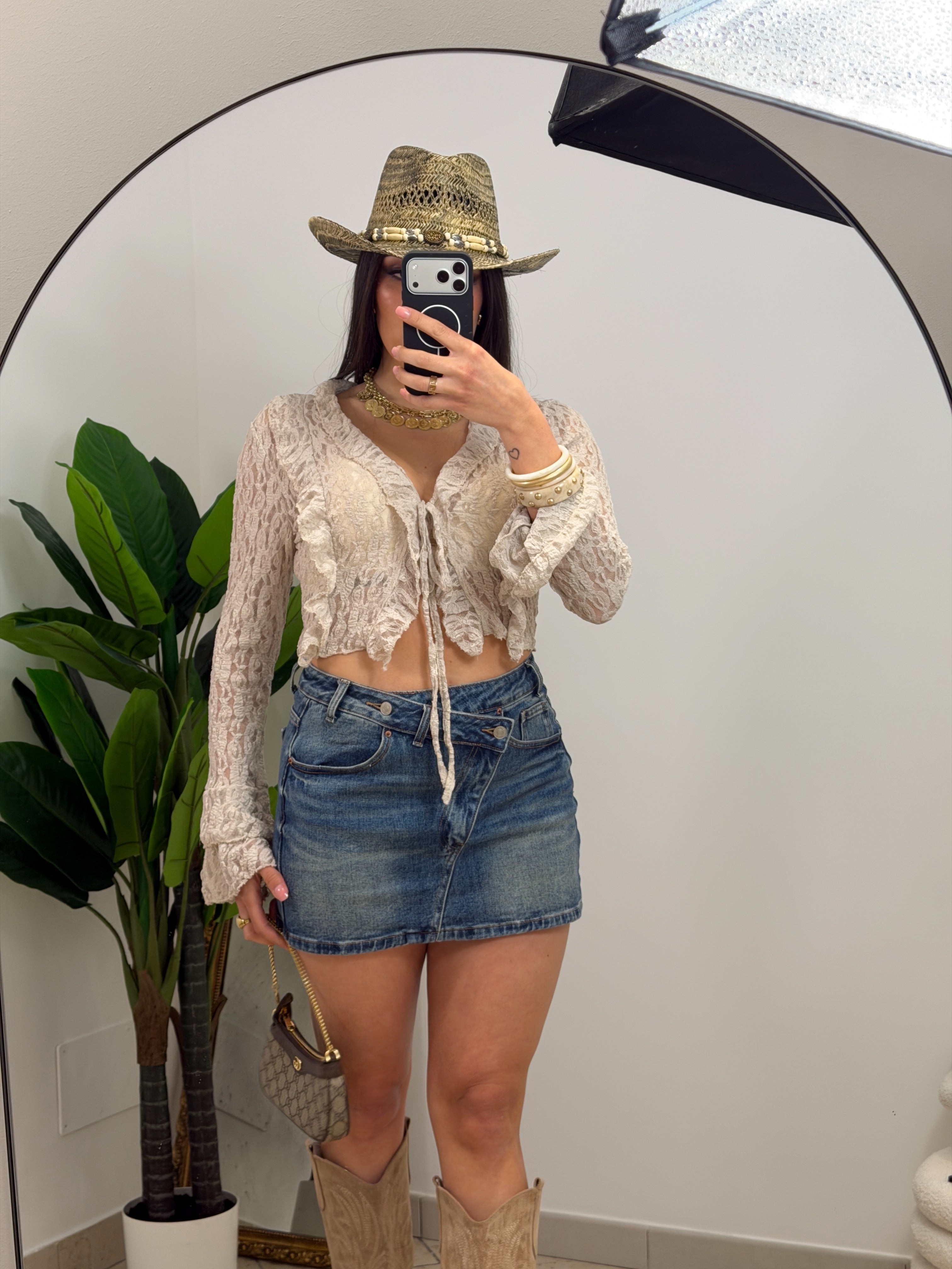 Gonna Jeans Retrò