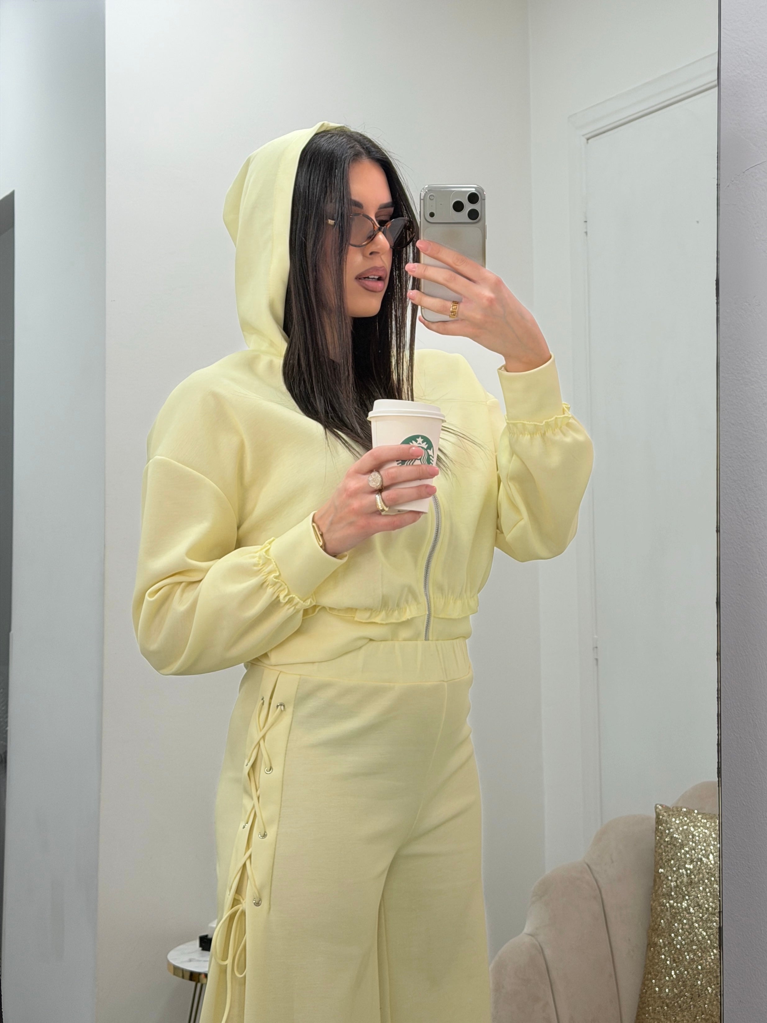 Cord Tuta Chic Gialla