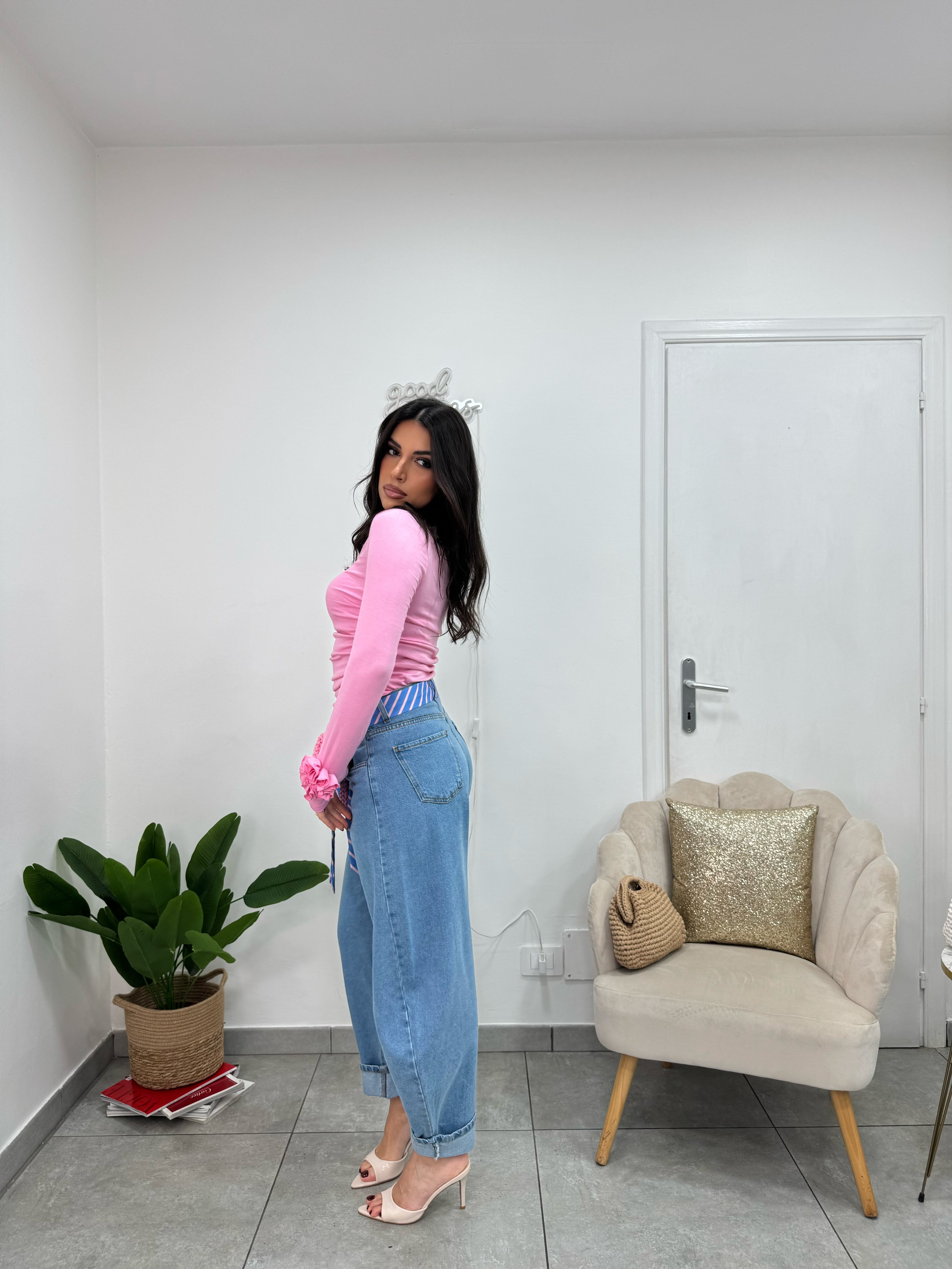 Jeans Balloon Brunch Azzurri