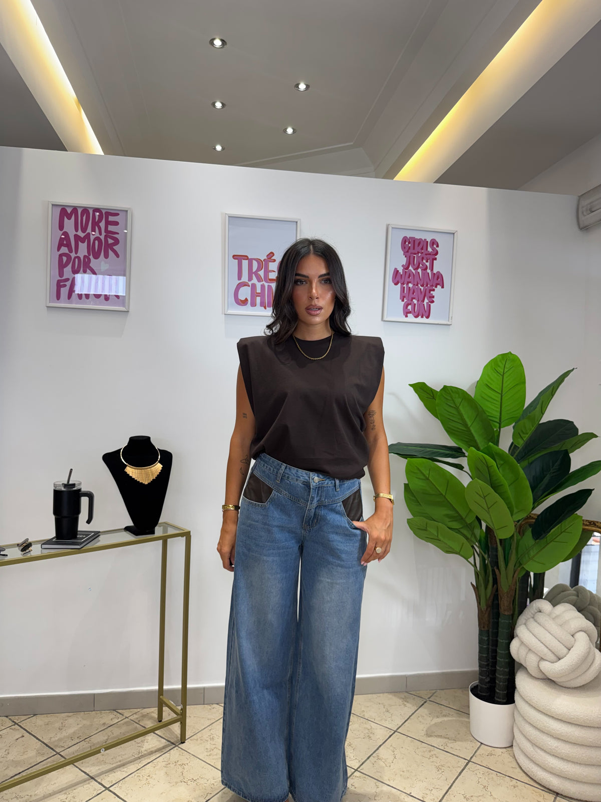 Maglia Ordinary Marrone