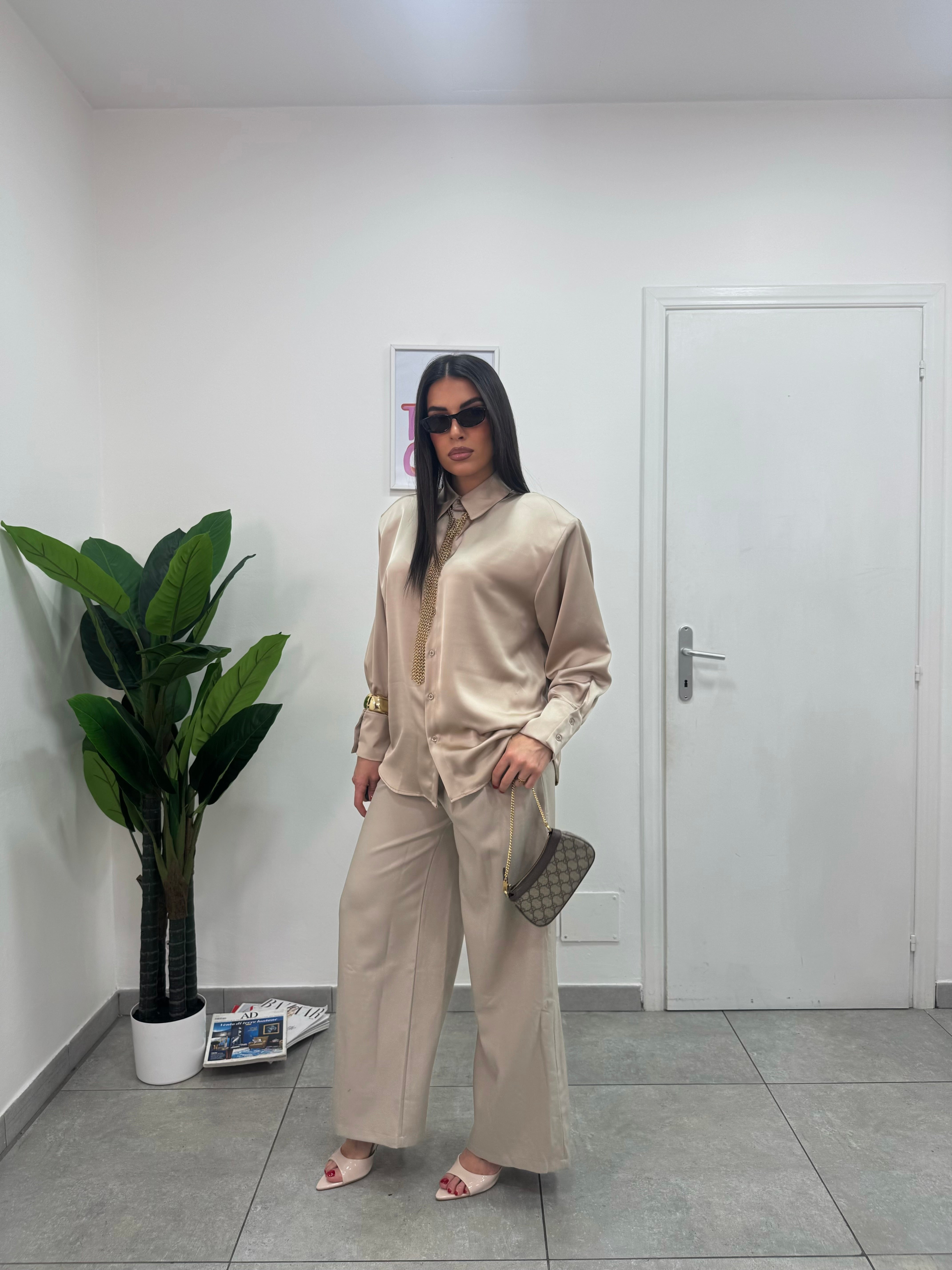 Pantalone Sand Dune Beige