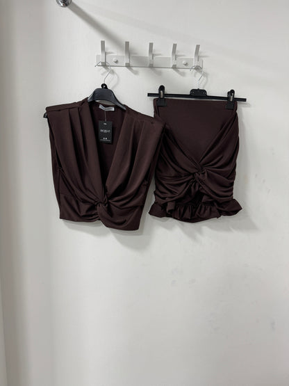 Cordset Flavia Marrone