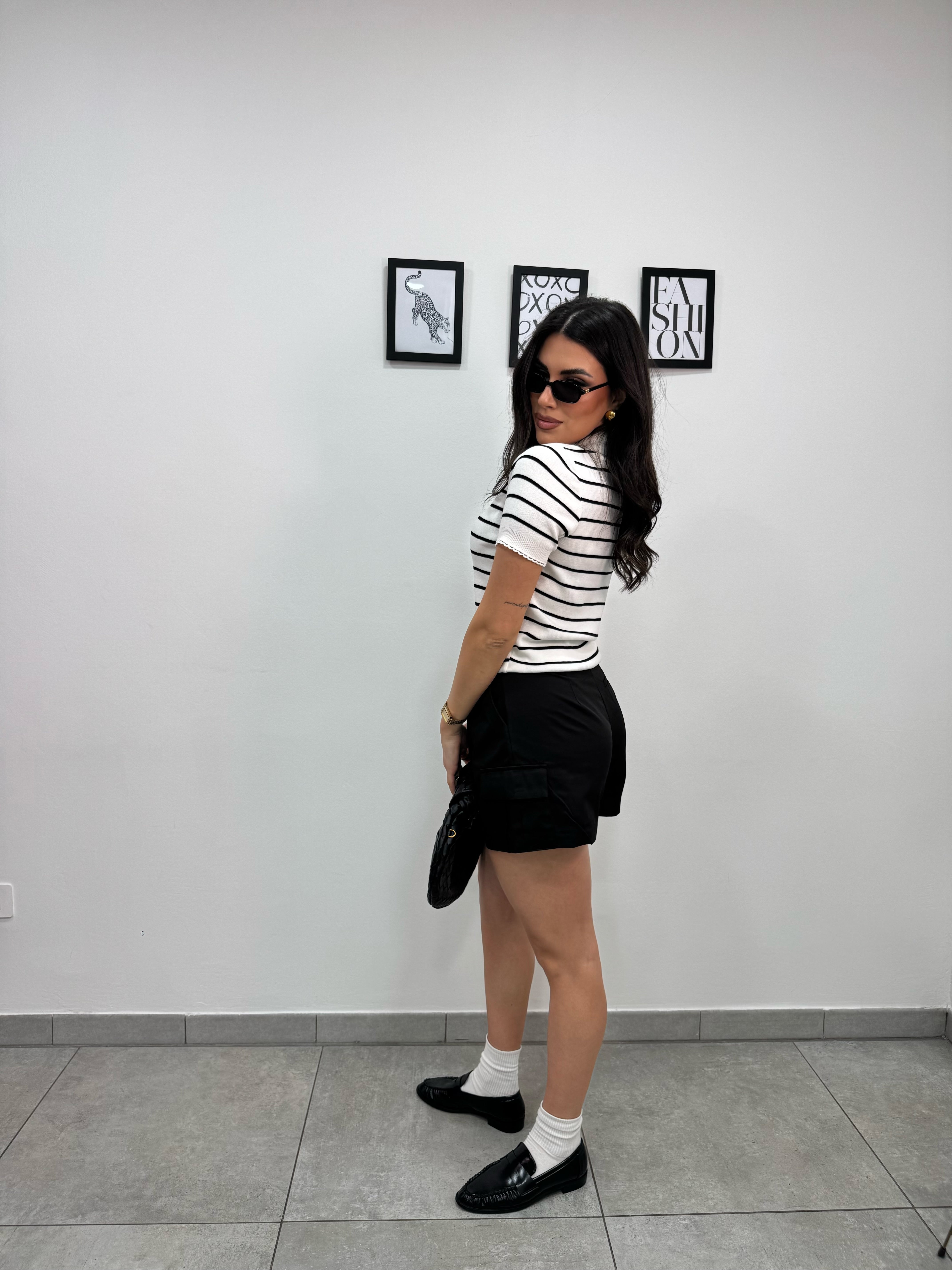 Shorts Cargo Nero