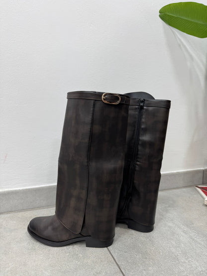 Stivali Horsewoman Marrone