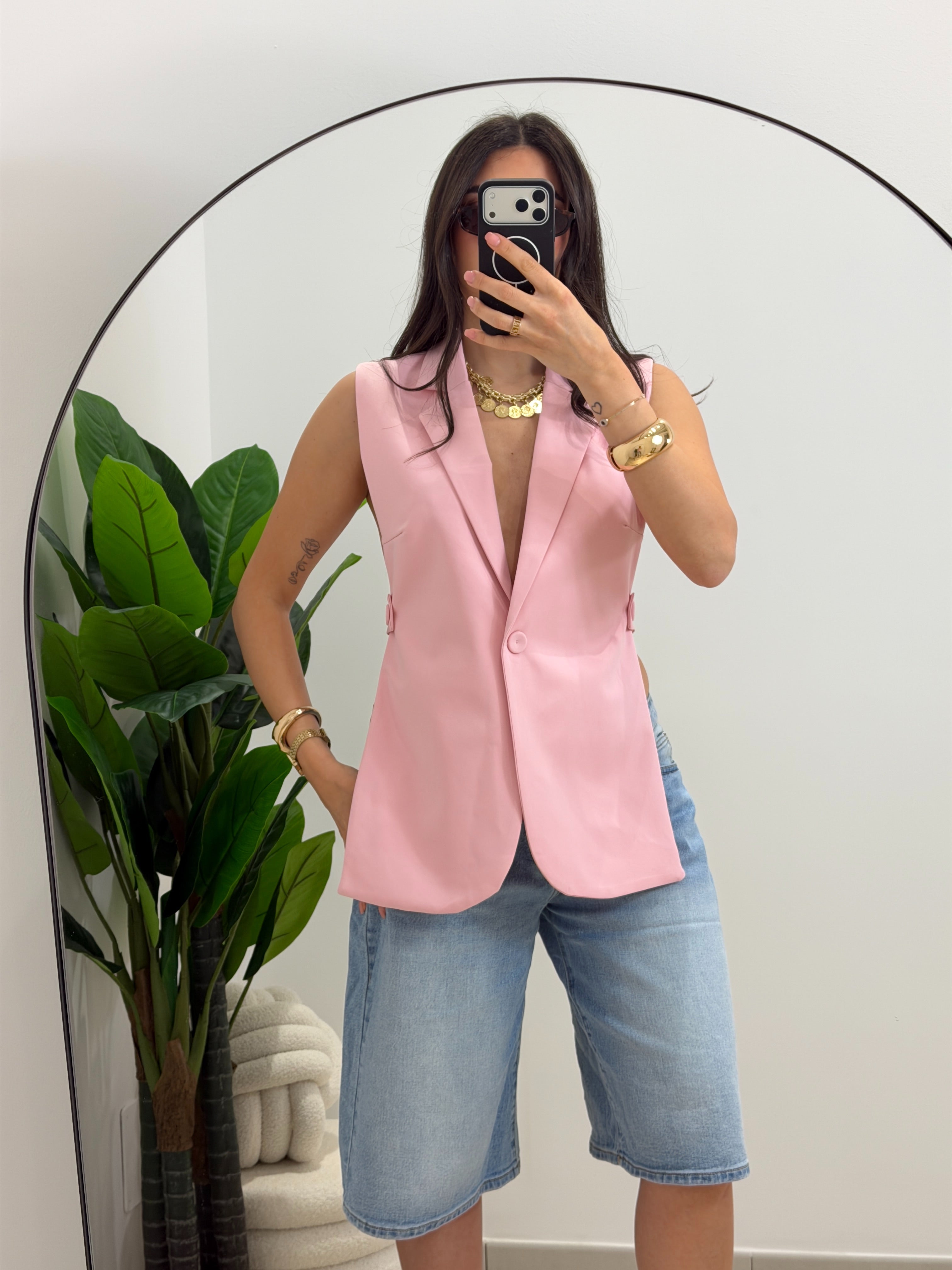 Gilet Domina Rosa