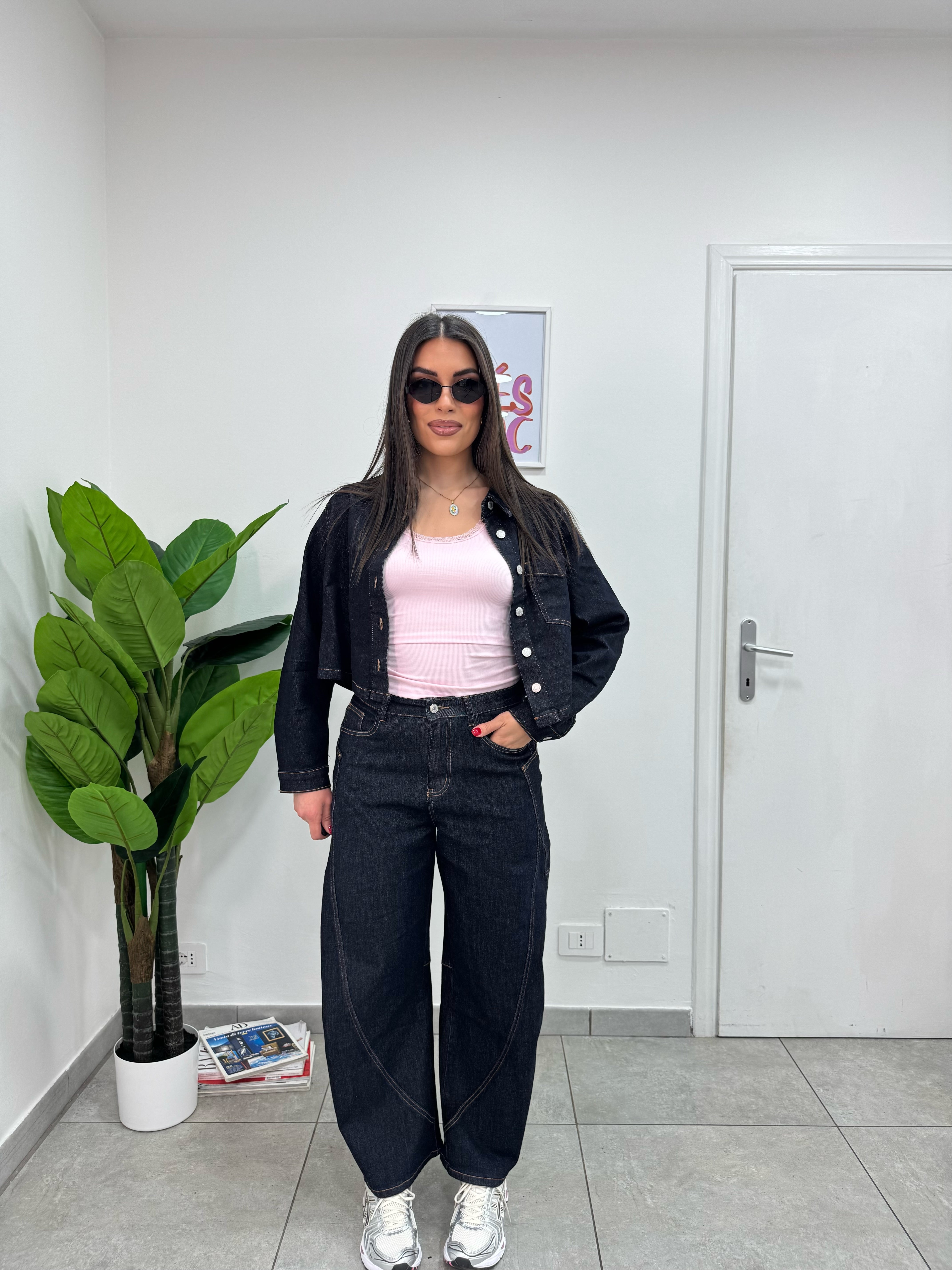 Jeans Balloon Blue Denim