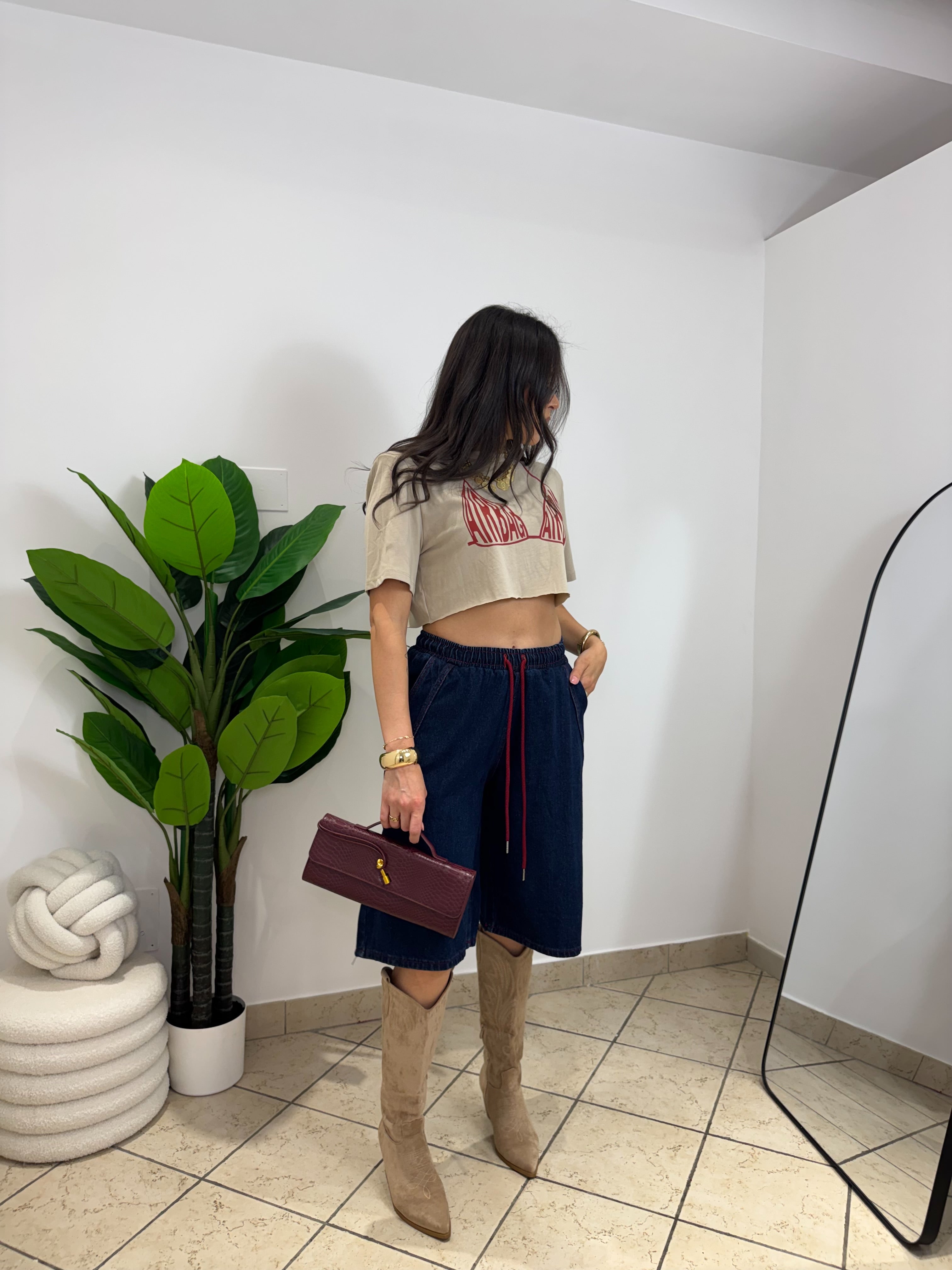 Bermuda Denim Red