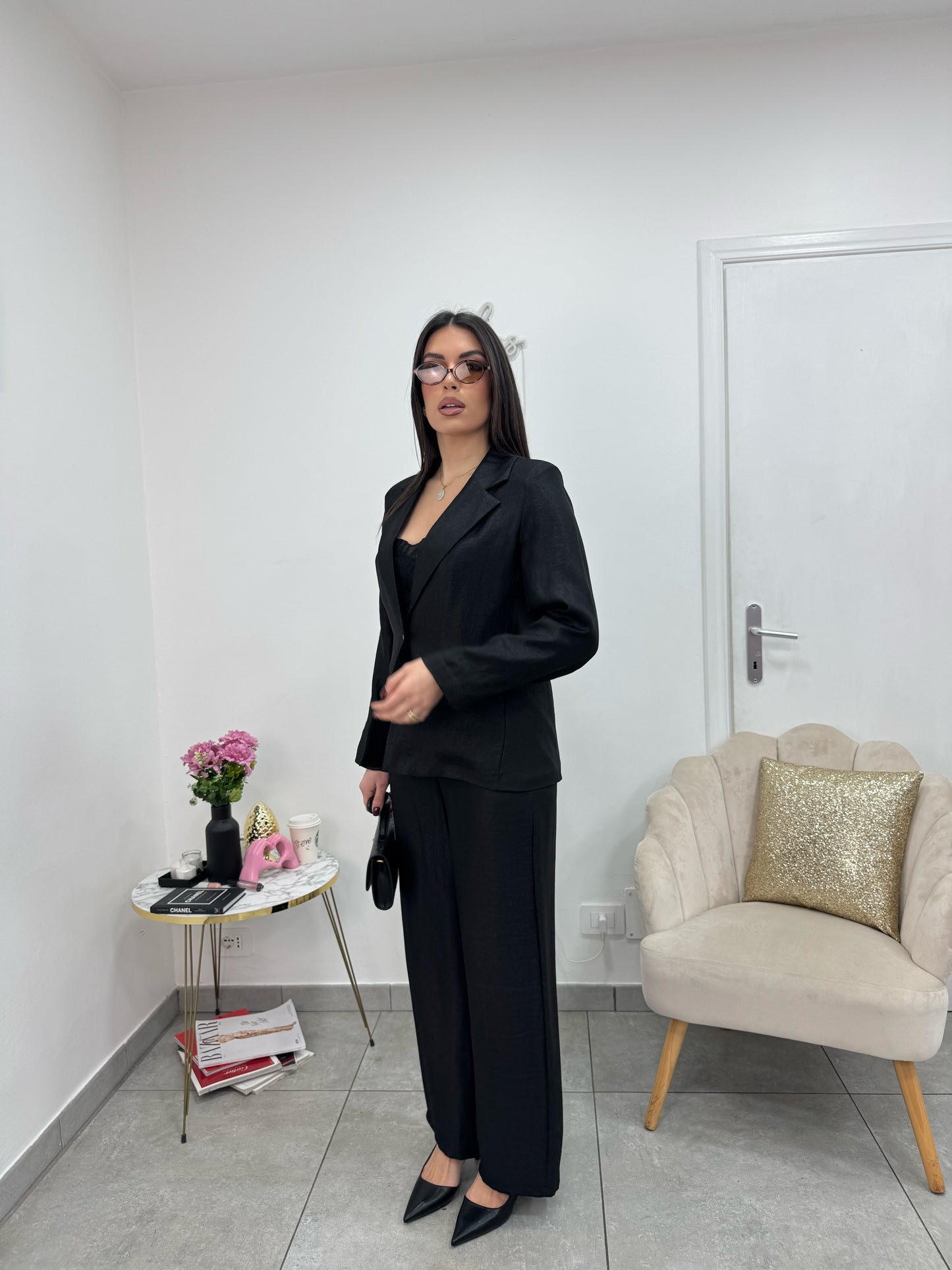 Pantalone Perla Nero