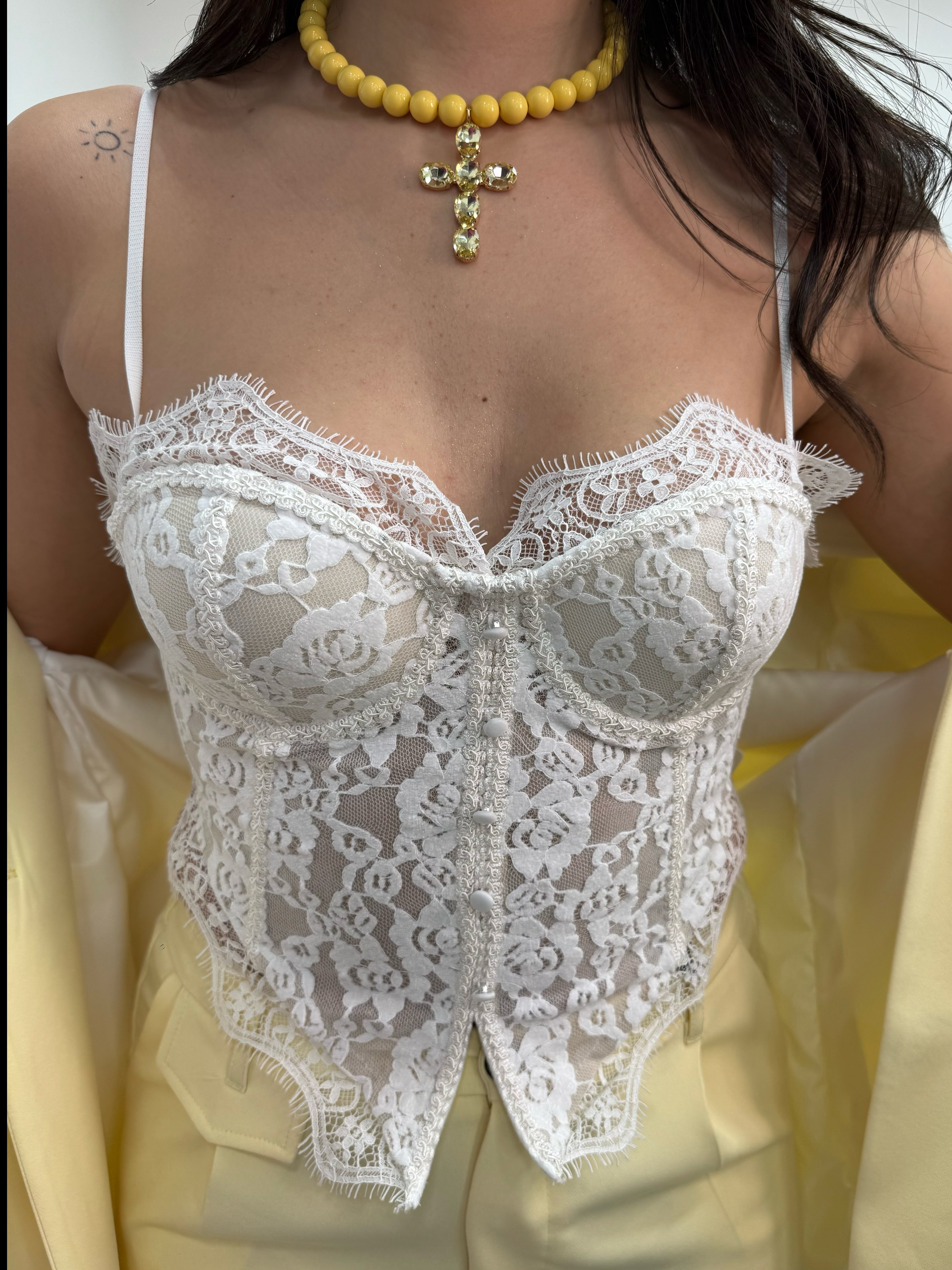 Corsetto Ofelia Bianco