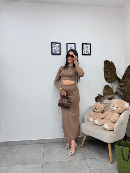 Cord Set Camilla Marrone