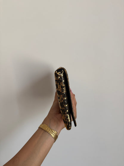 Pochette Gold Leopard