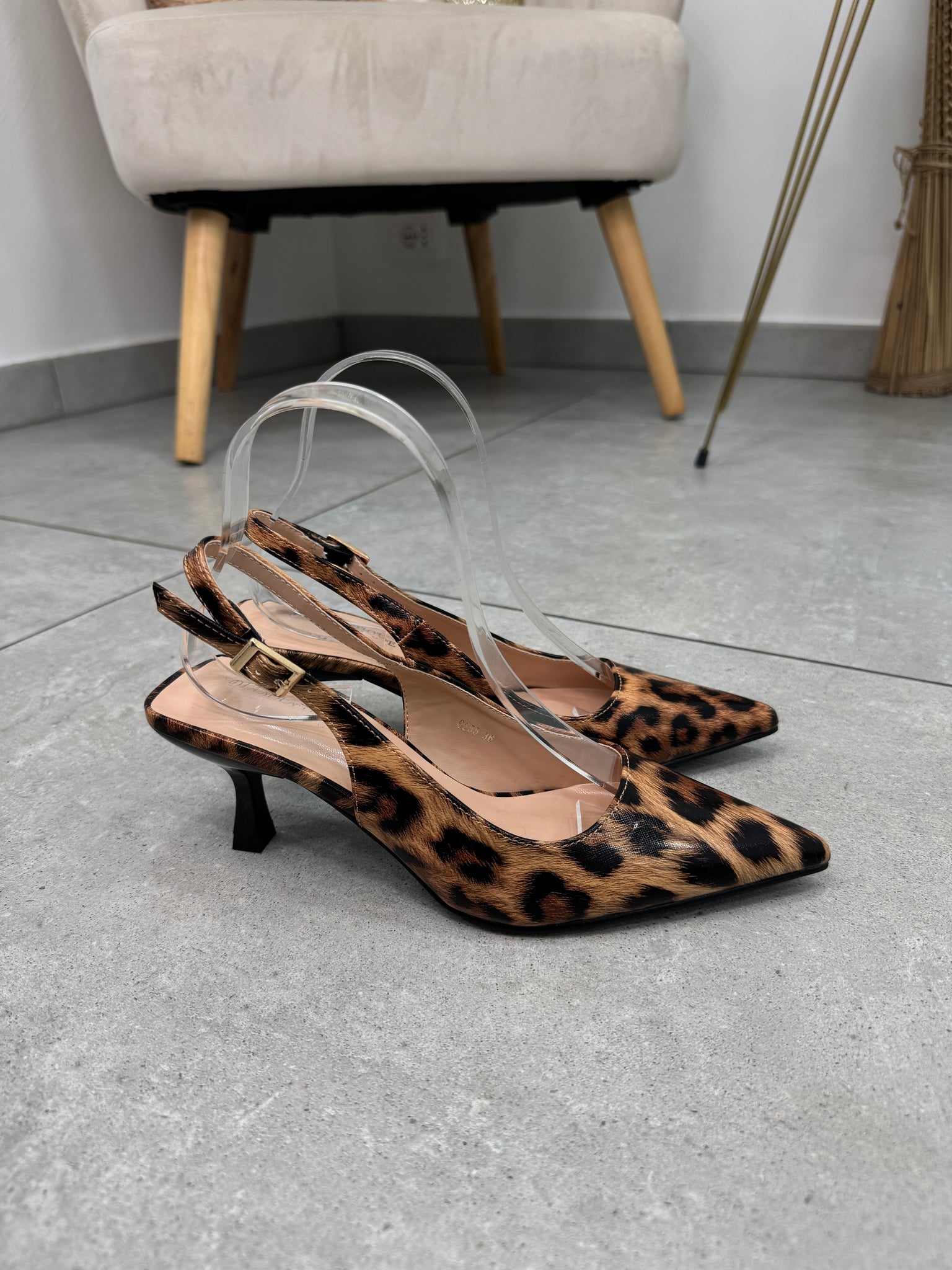 Slingback Leopard