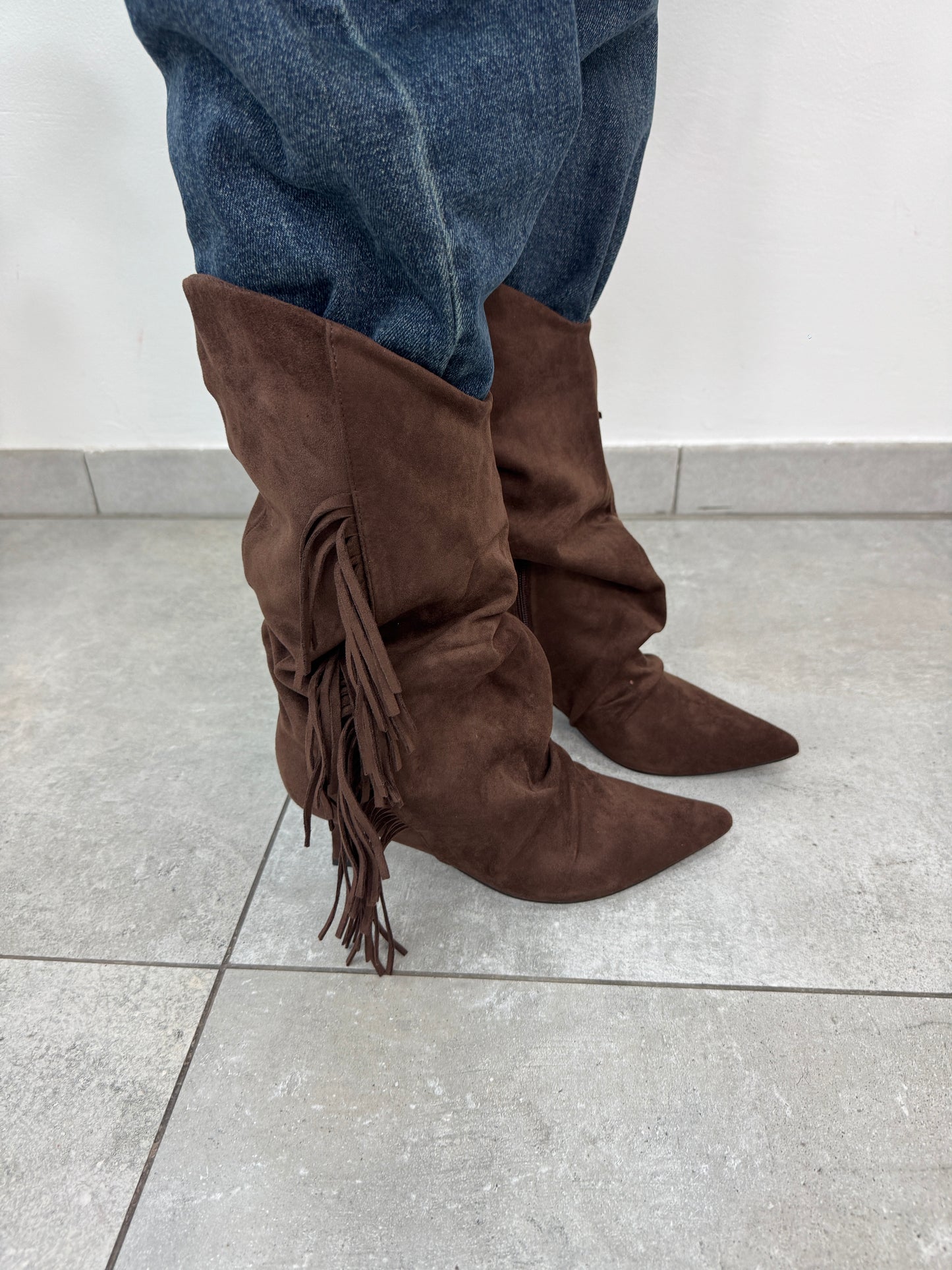 Stivali Texas Marrone