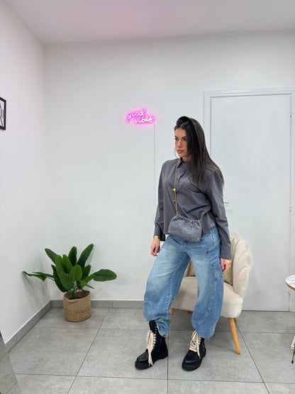 Maglia Polo Easy Grigia