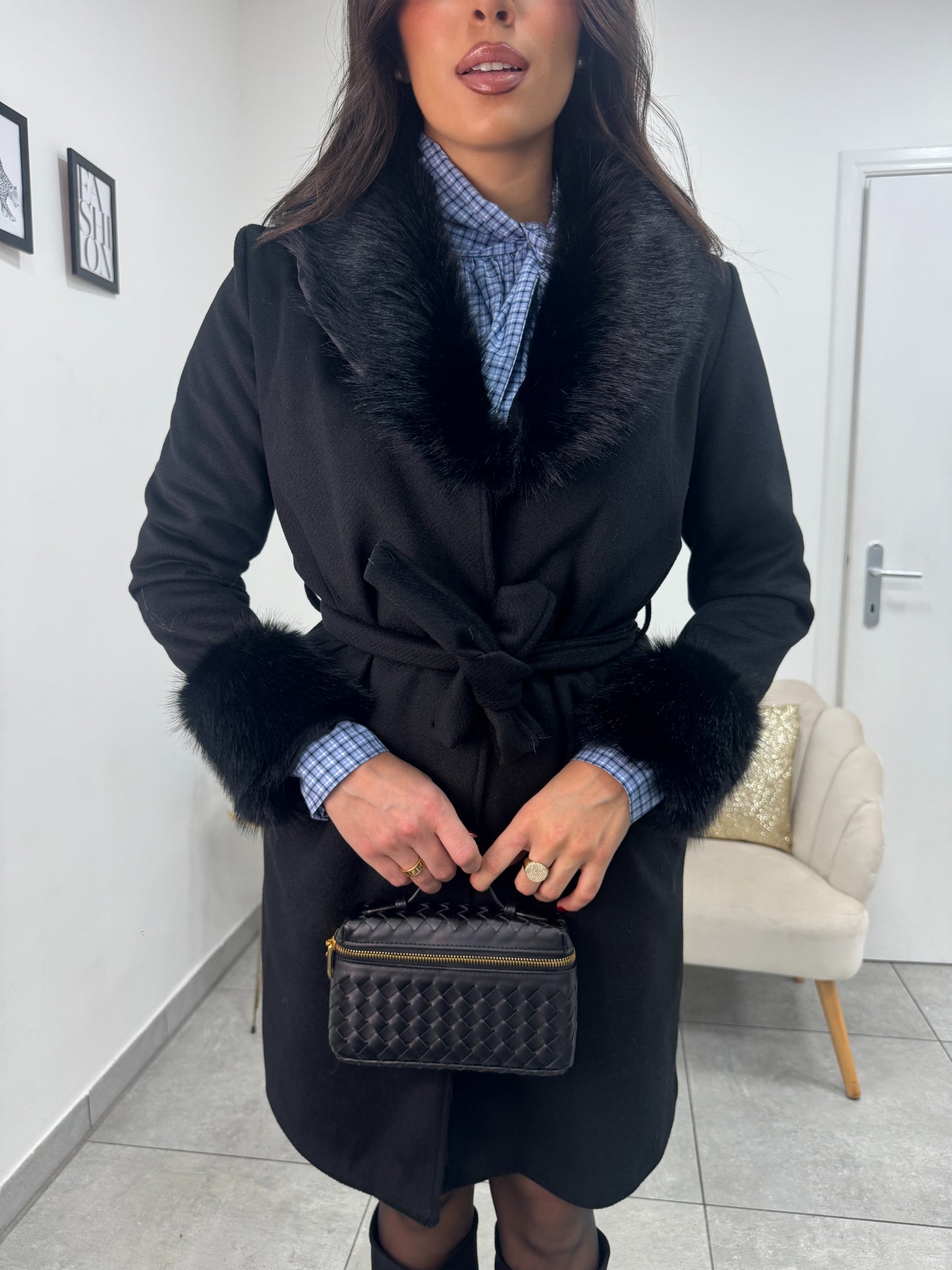 Cappotto Miranda Nero