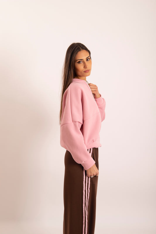 Pantalone Adi Marrone Rosa