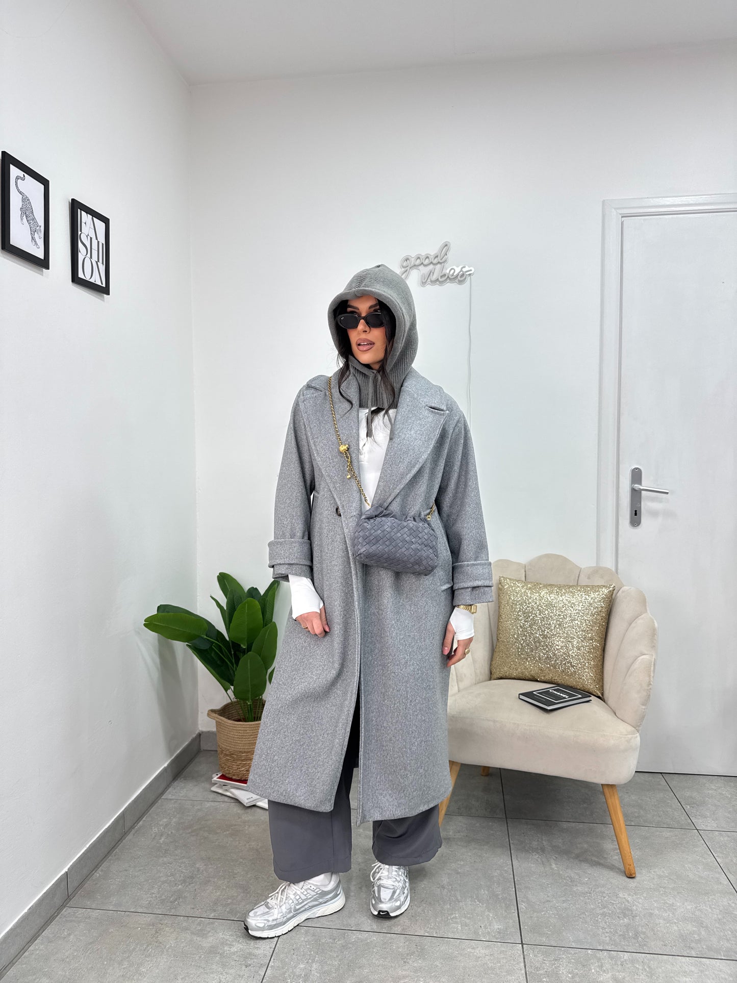 Cappotto City Grigio