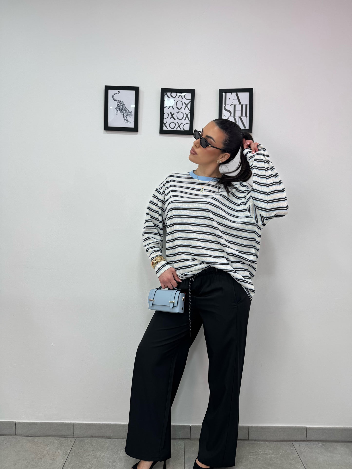 Pantalone Casual Nero