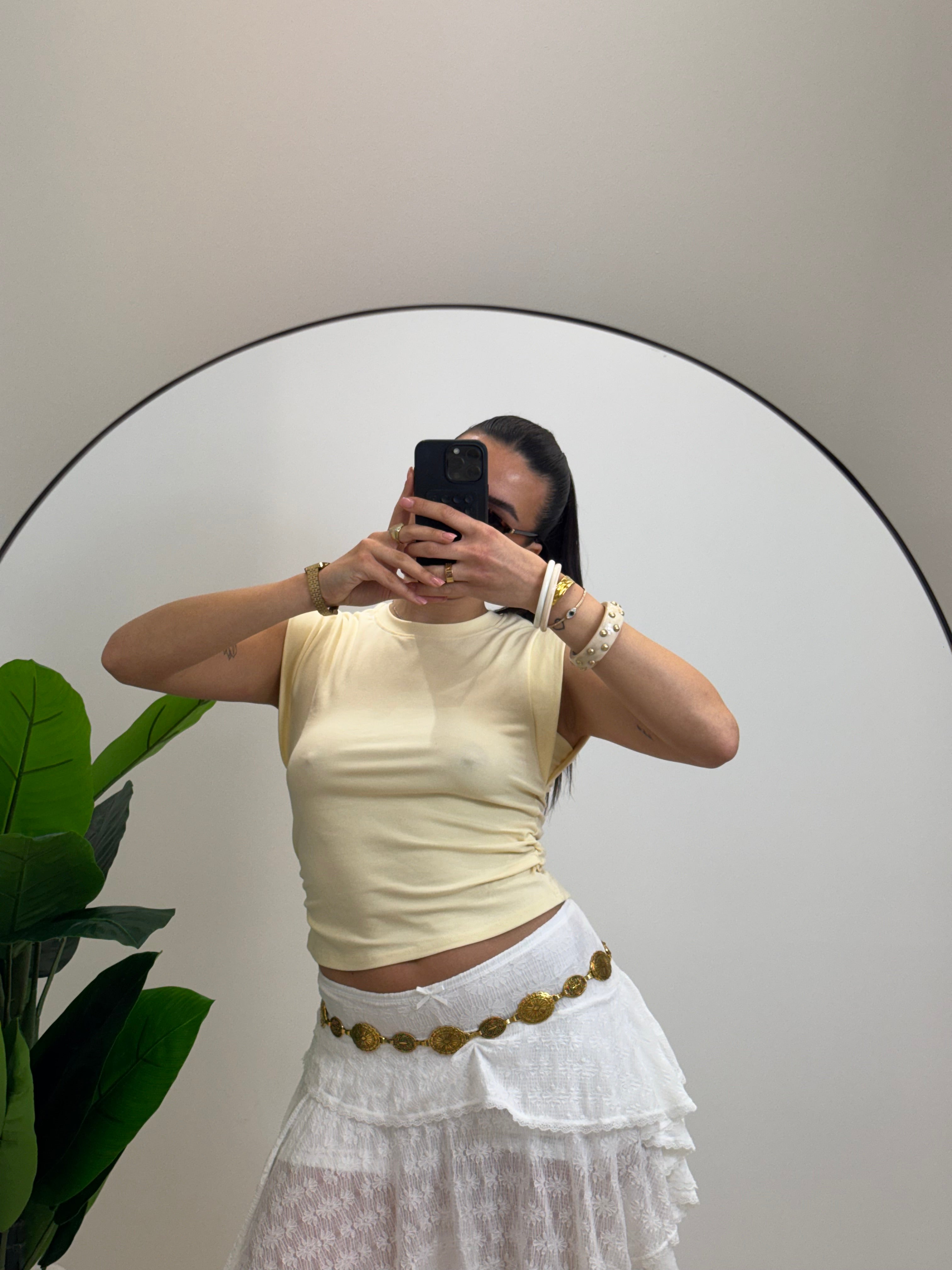 Top Basic Girl Giallo