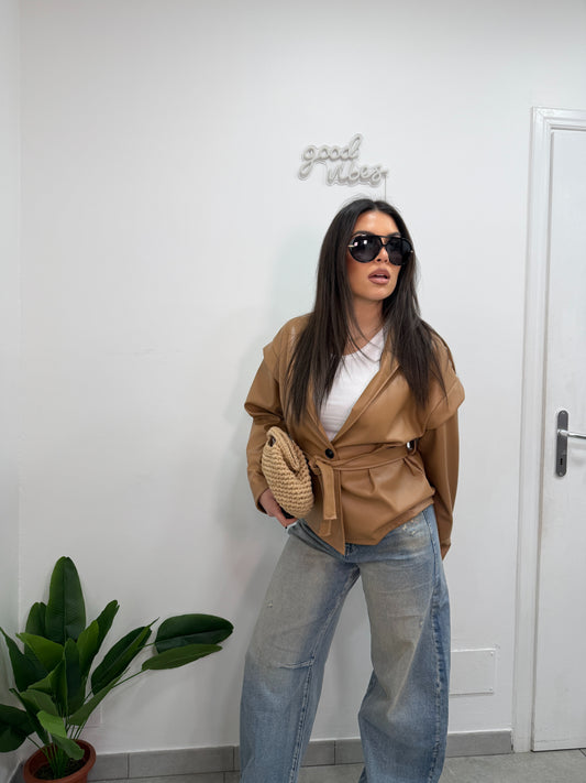 Trench Ecopelle Camel