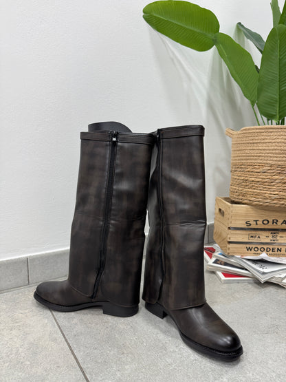 Stivali Horsewoman Marrone