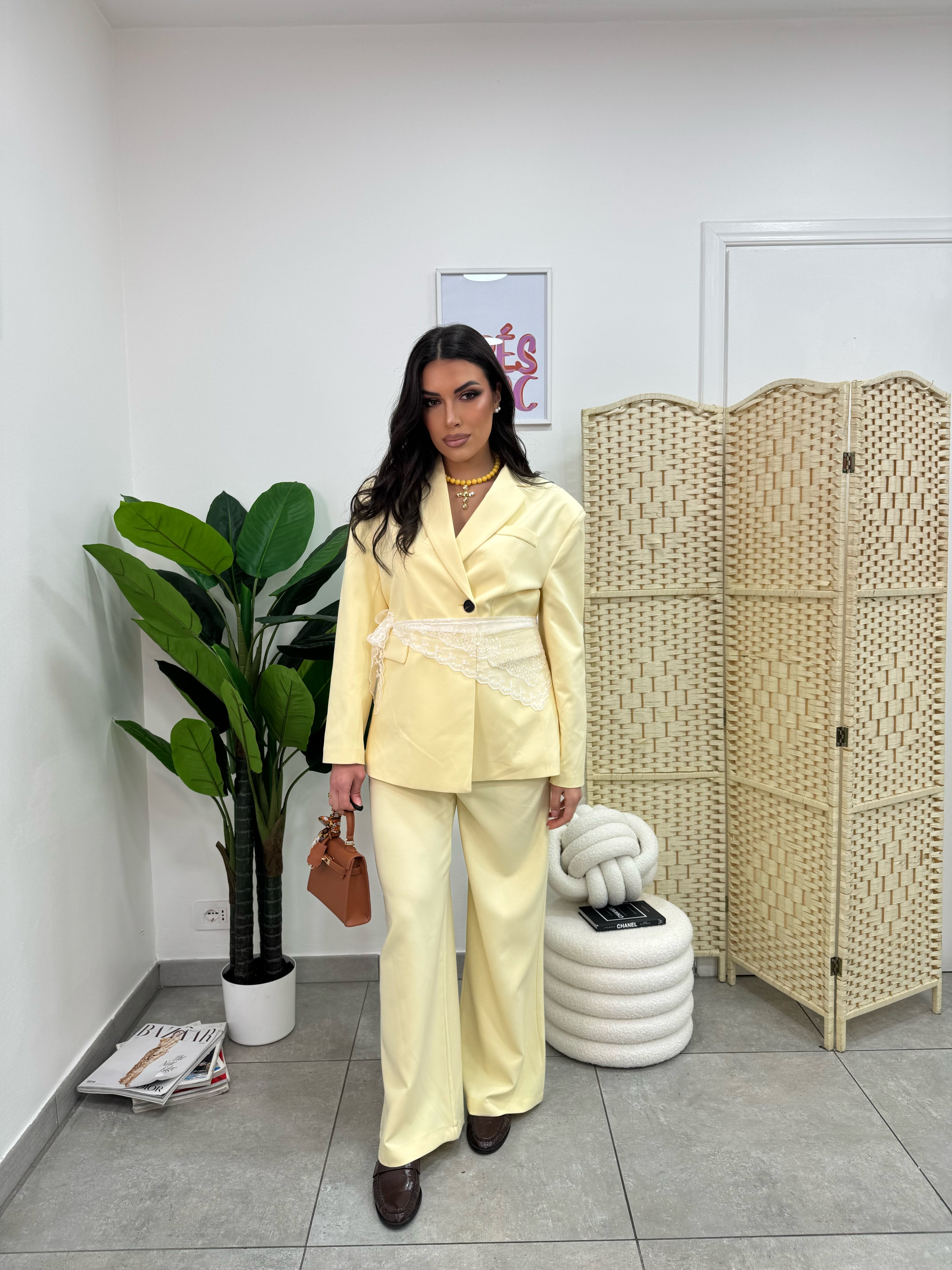 Foulard Pizzo Bianco