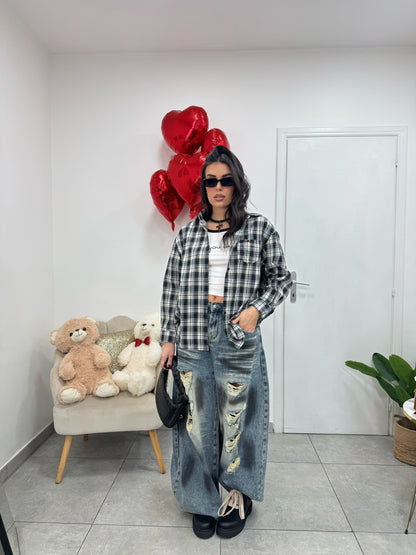 Cord Camicia Wish Nero