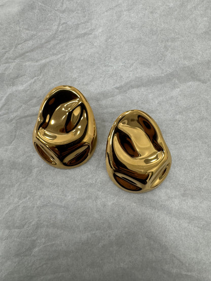 Orecchini Oval Gold