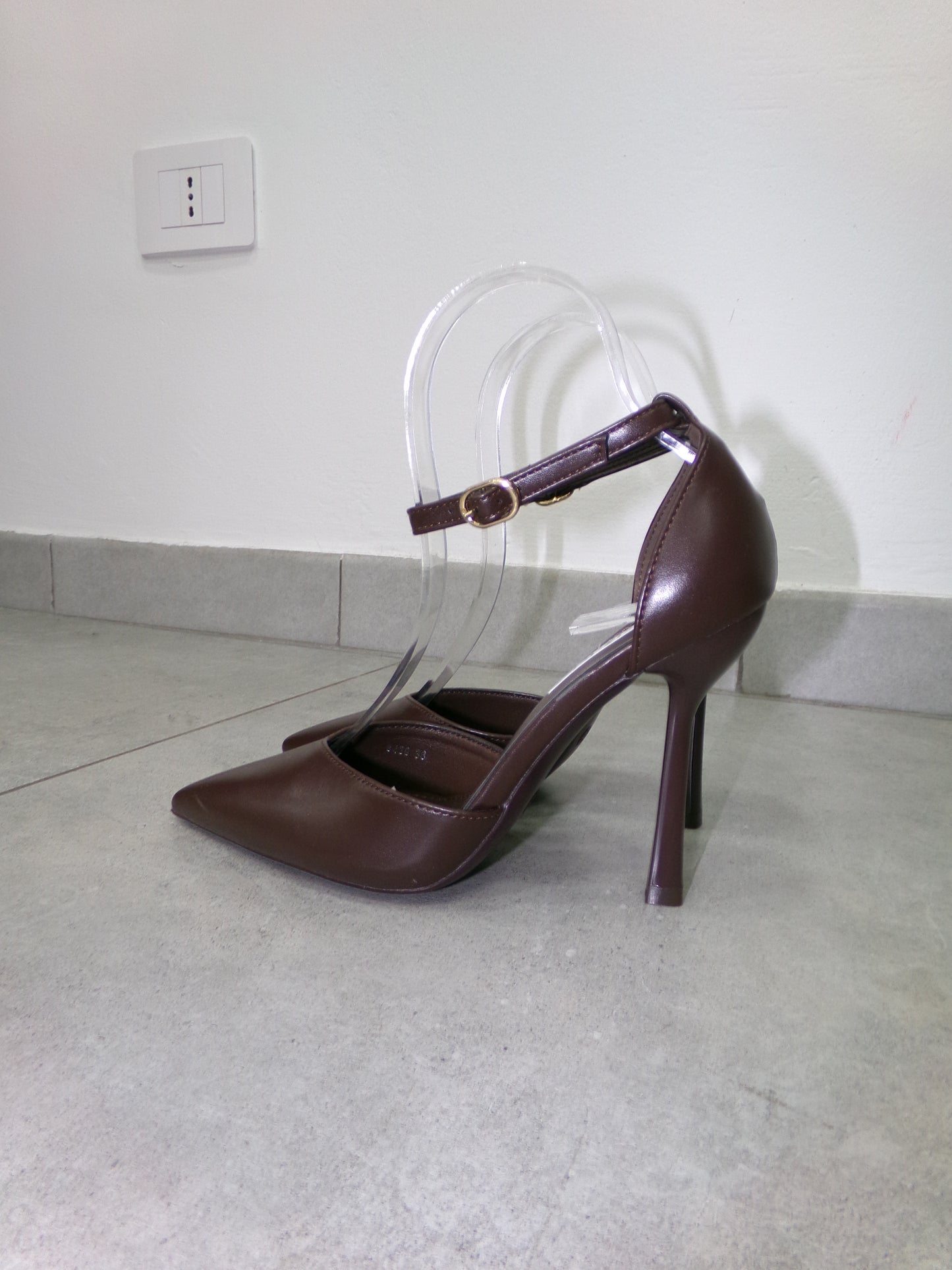 Décolleté Classy Marrone