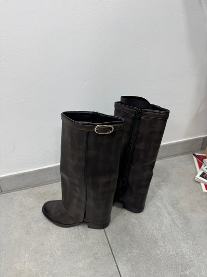 Stivali Horsewoman Marrone