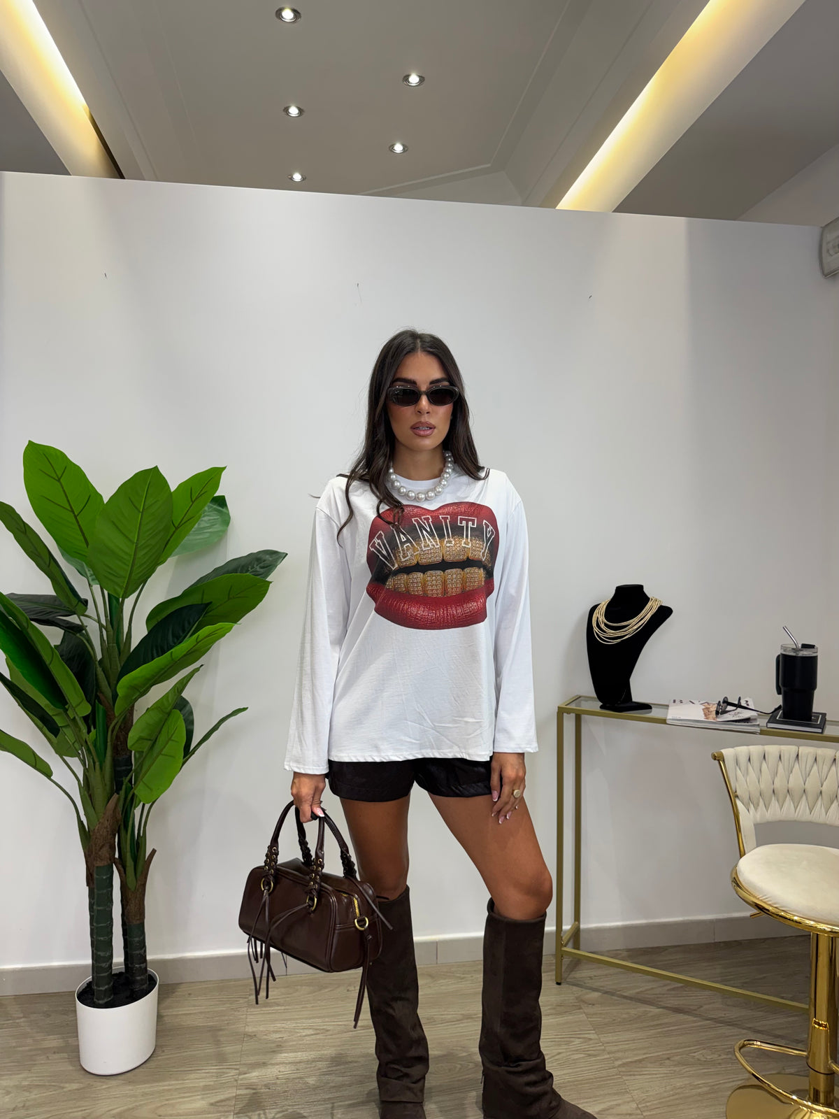 Longsleeve Vanity Bianca