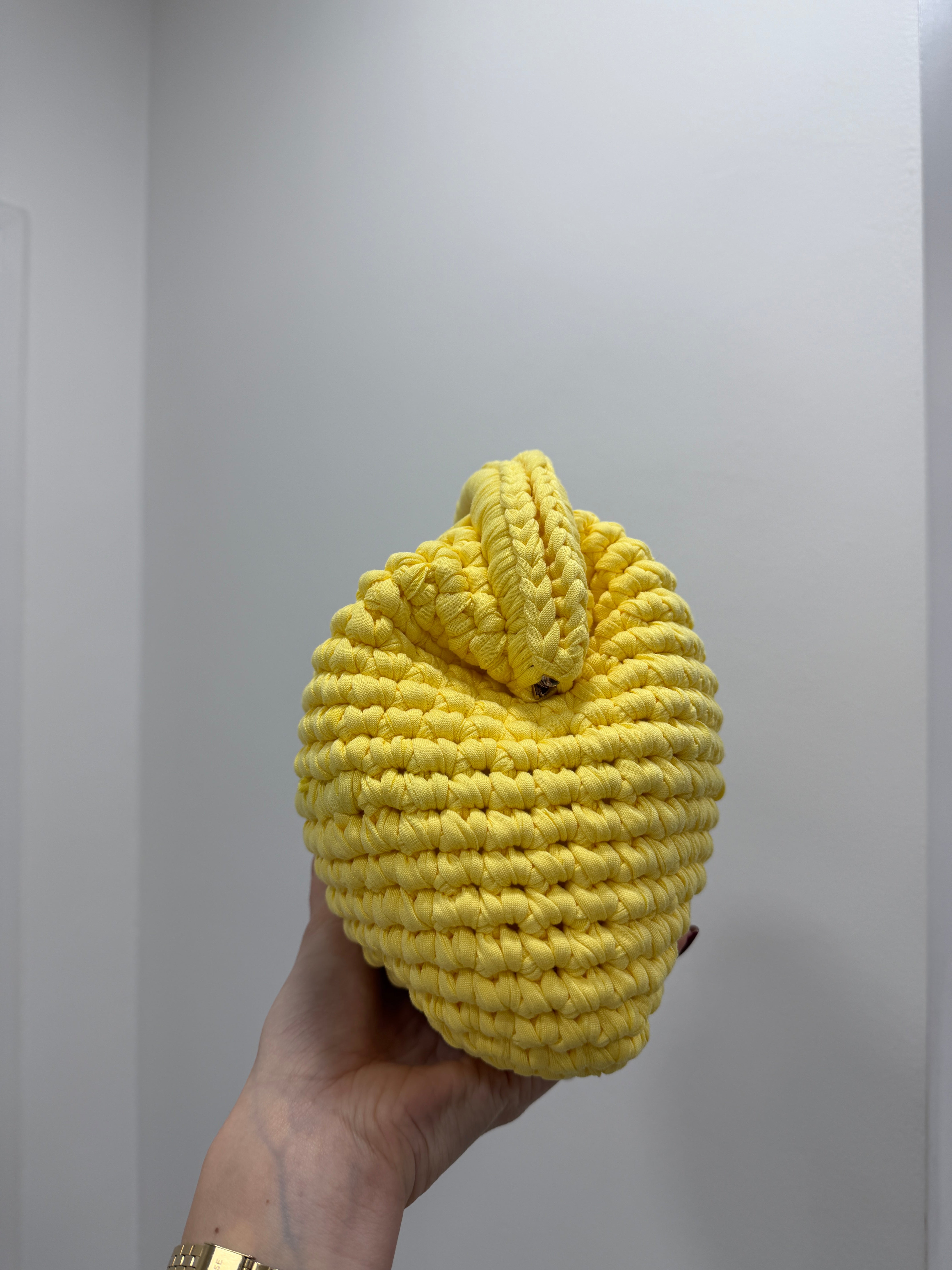 Clutch Bag Crochet Gialla